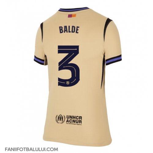 Barcelona Alejandro Balde #3 Tricou Fotbal Replică 2025-26 Femei Deplasare Barcelona Alejandro Balde #3 Tricou Fotbal Replică 2025-26 Femei Deplasare